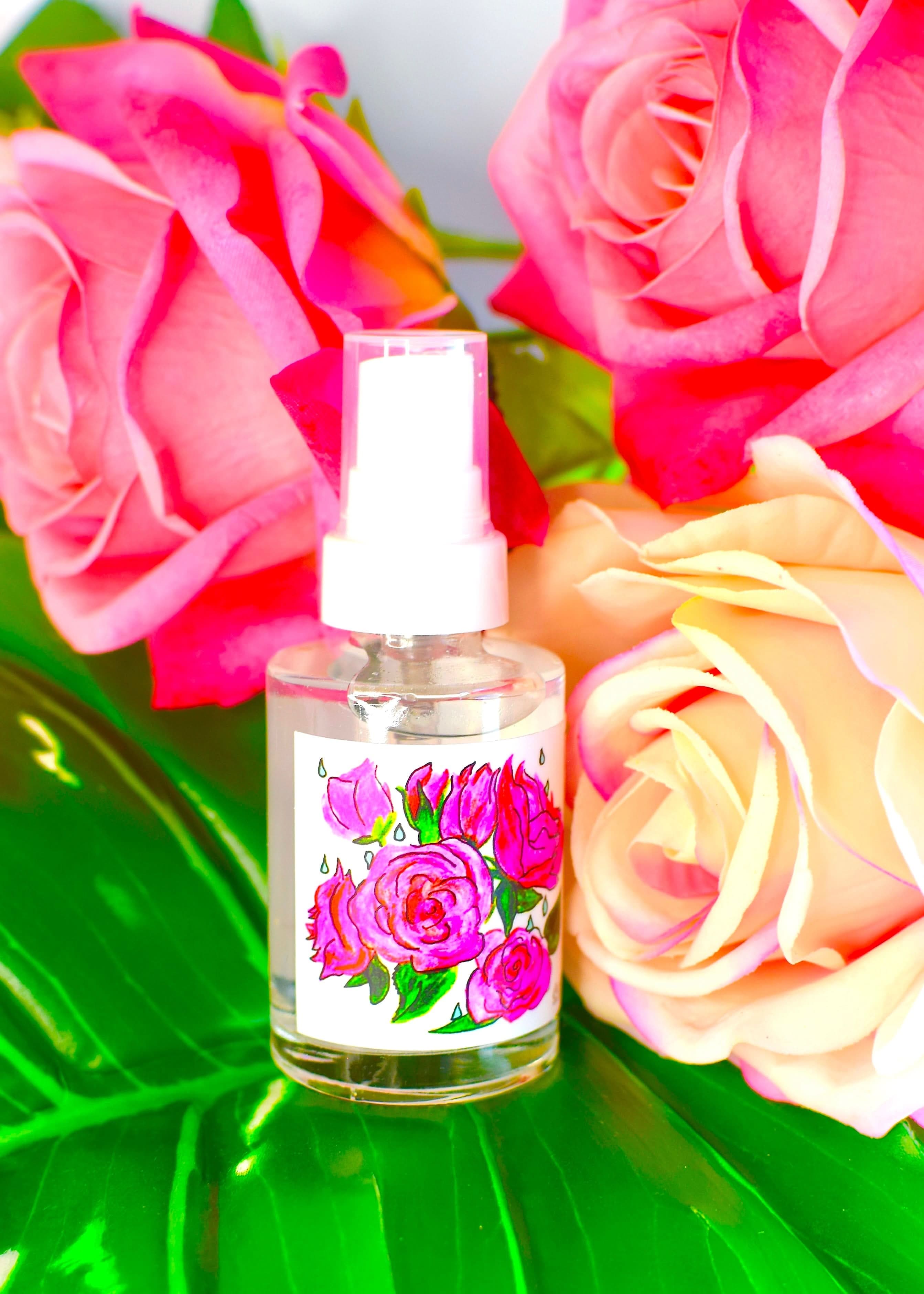 Rose Dew Face + Hair Mist - My American Goods