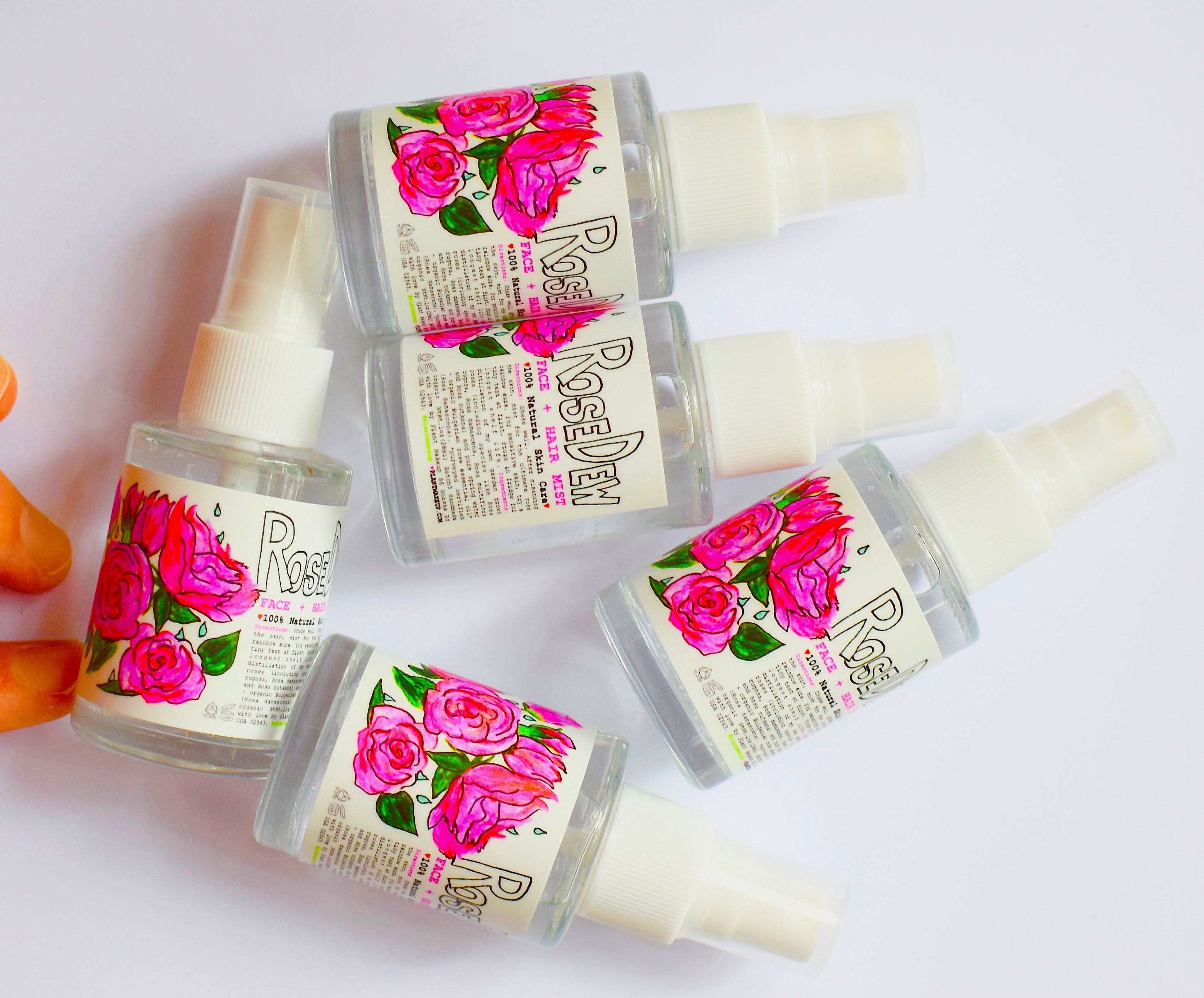 Rose Dew Face + Hair Mist - My American Goods