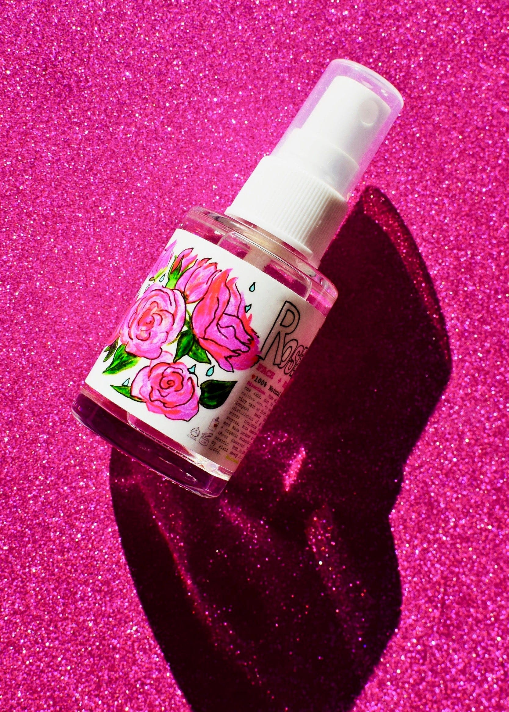 plant makeup Rose Dew Face + Hair Mist