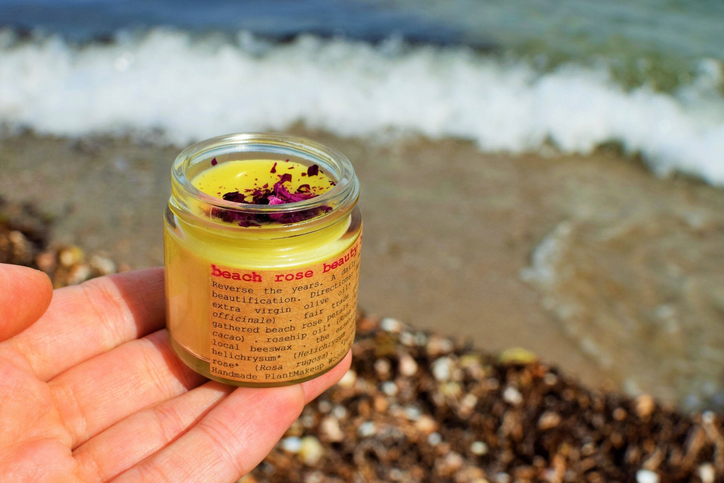 plant makeup Beach Rose Beauty Balm