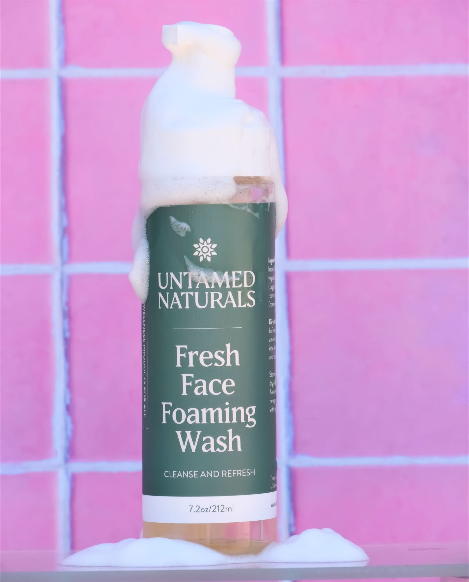 UnTamed Naturals All Products 7.1 oz Fresh Face Foaming Face Wash