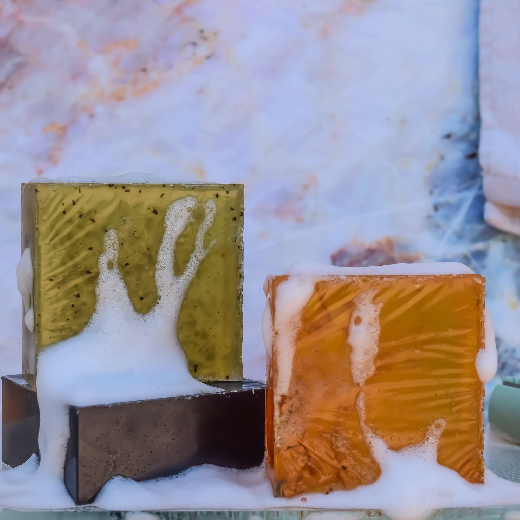 UnTamed Naturals All Products Black Activated Charcoal and Tea Tree Black Soap Bar