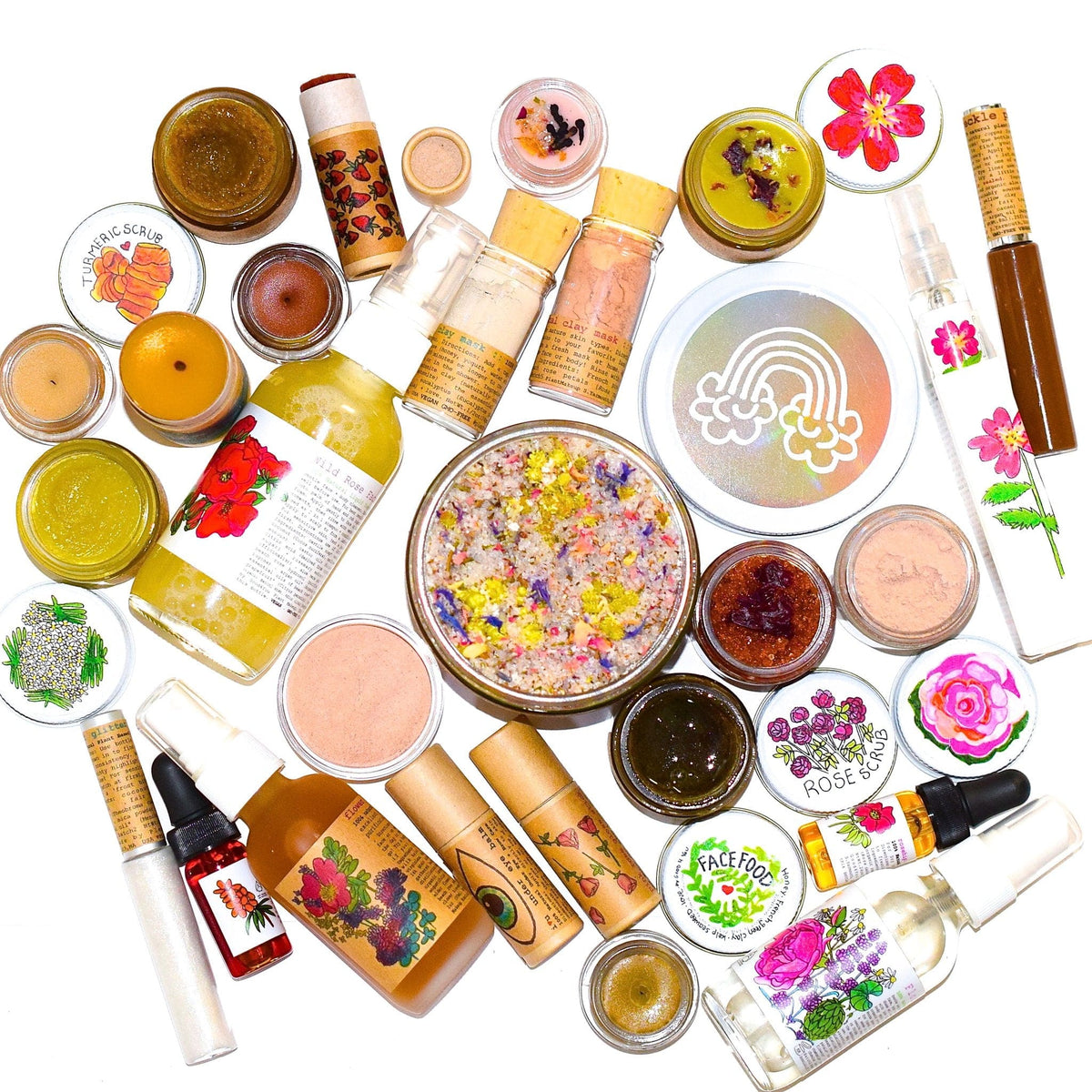 plant makeup Wild Rose Face Wash