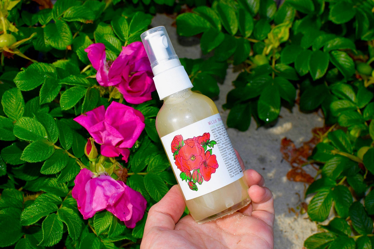 plant makeup Wild Rose Face Wash