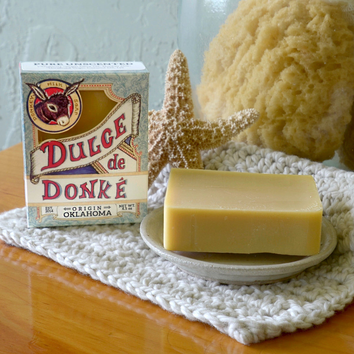 Pure Unscented Donkey Milk Soap 4.5 oz