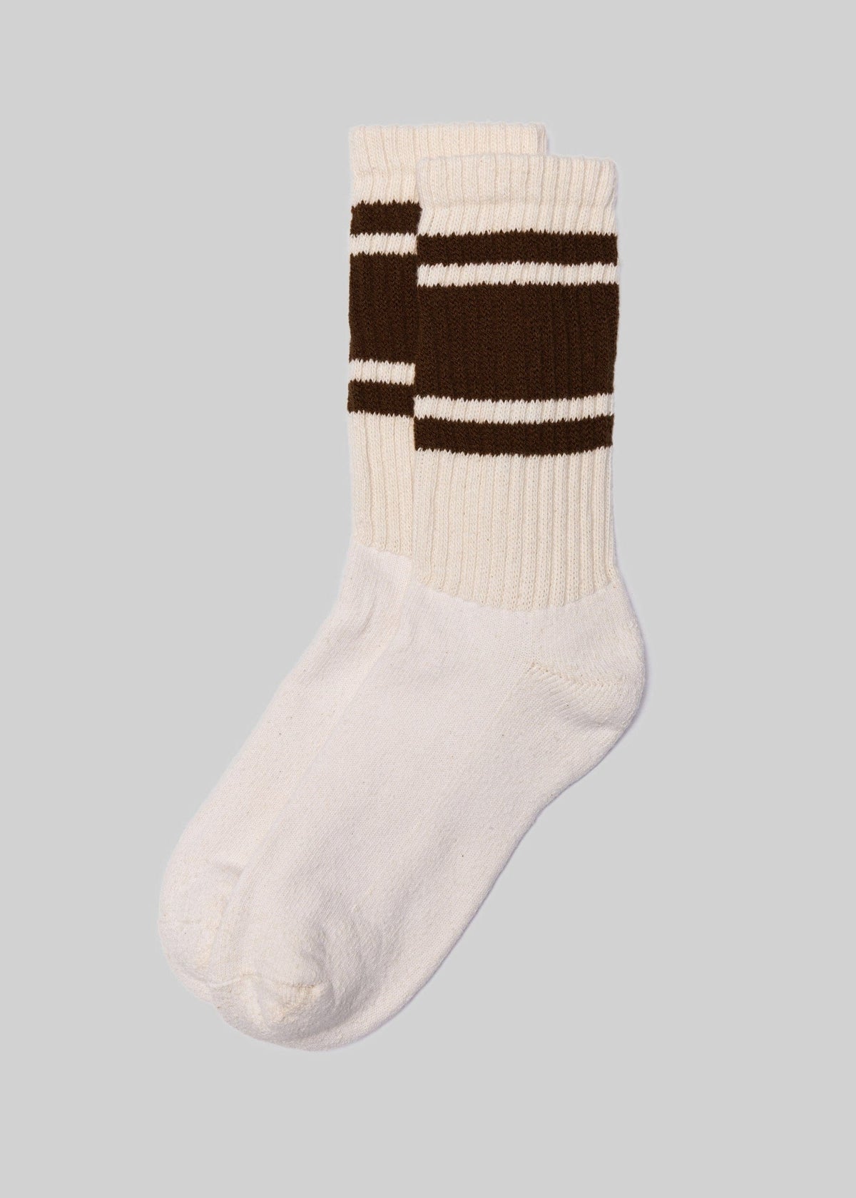 American Trench Retro Sock dark brown / One Size The Mono Stripe