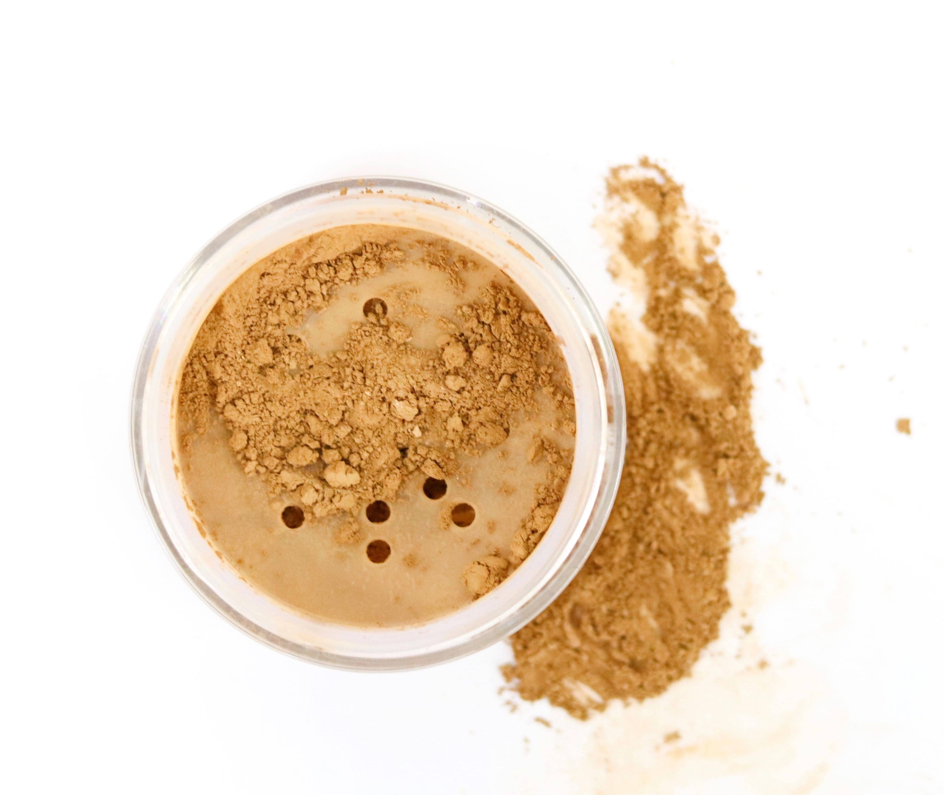 Taylor Made Organics foundation dark / full-size 5grams Loose Mineral Foundation