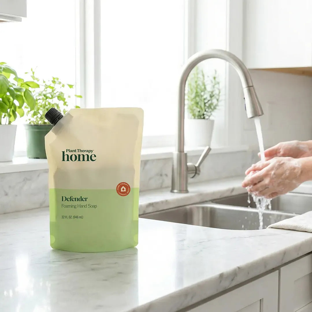 Plant Therapy Household 32 oz Defender Foaming Hand Soap Refill 32 oz