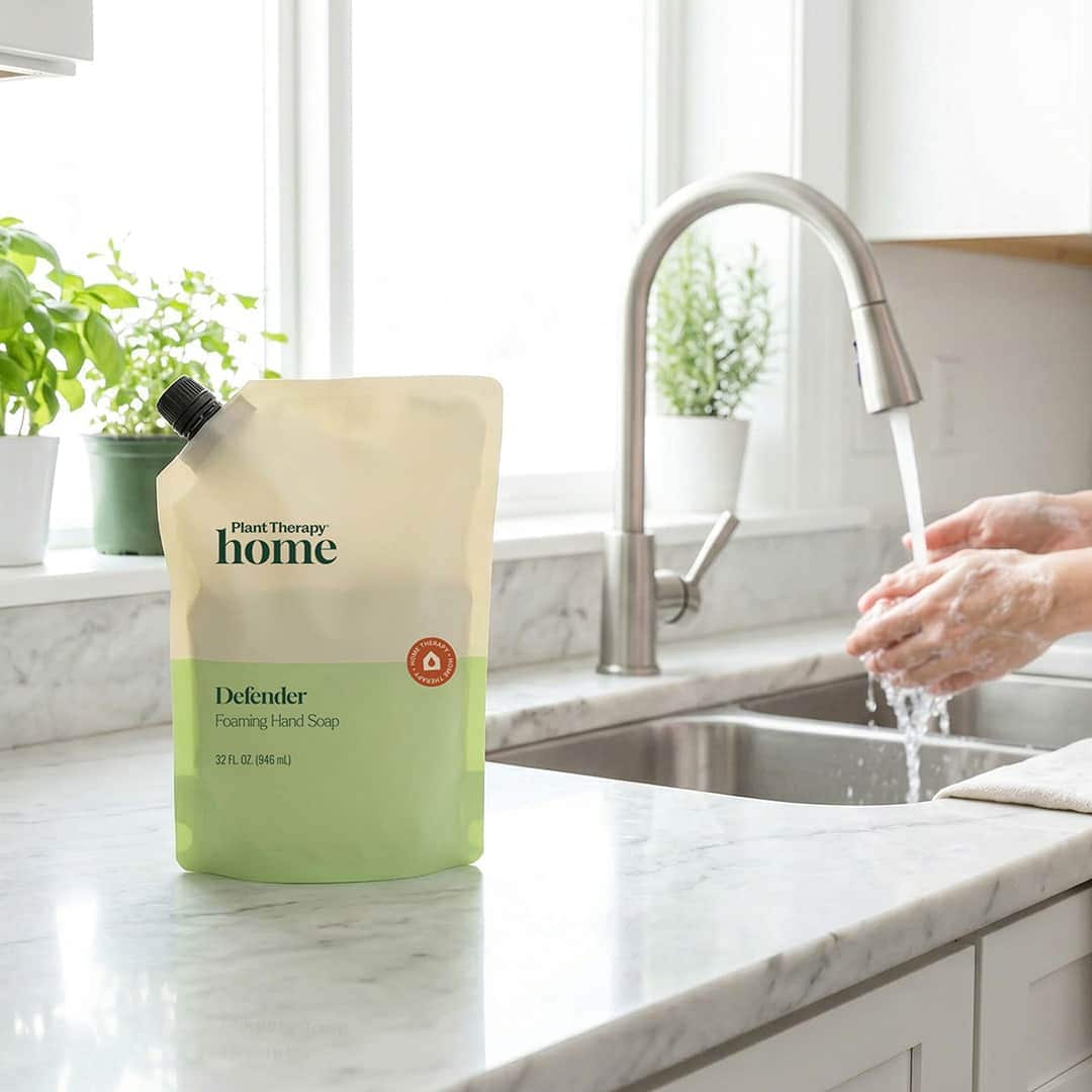 Plant Therapy Household 1 Gallon Defender Foaming Hand Soap Refill 1 Gallon