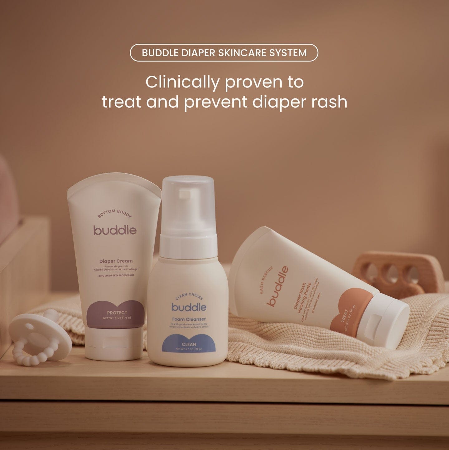 Buddle Skincare Diaper Rash Treatment The Buddle Diaper Skincare System
