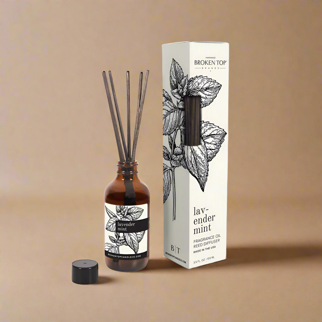 Lavender Mint Reed Diffuser - My American Goods