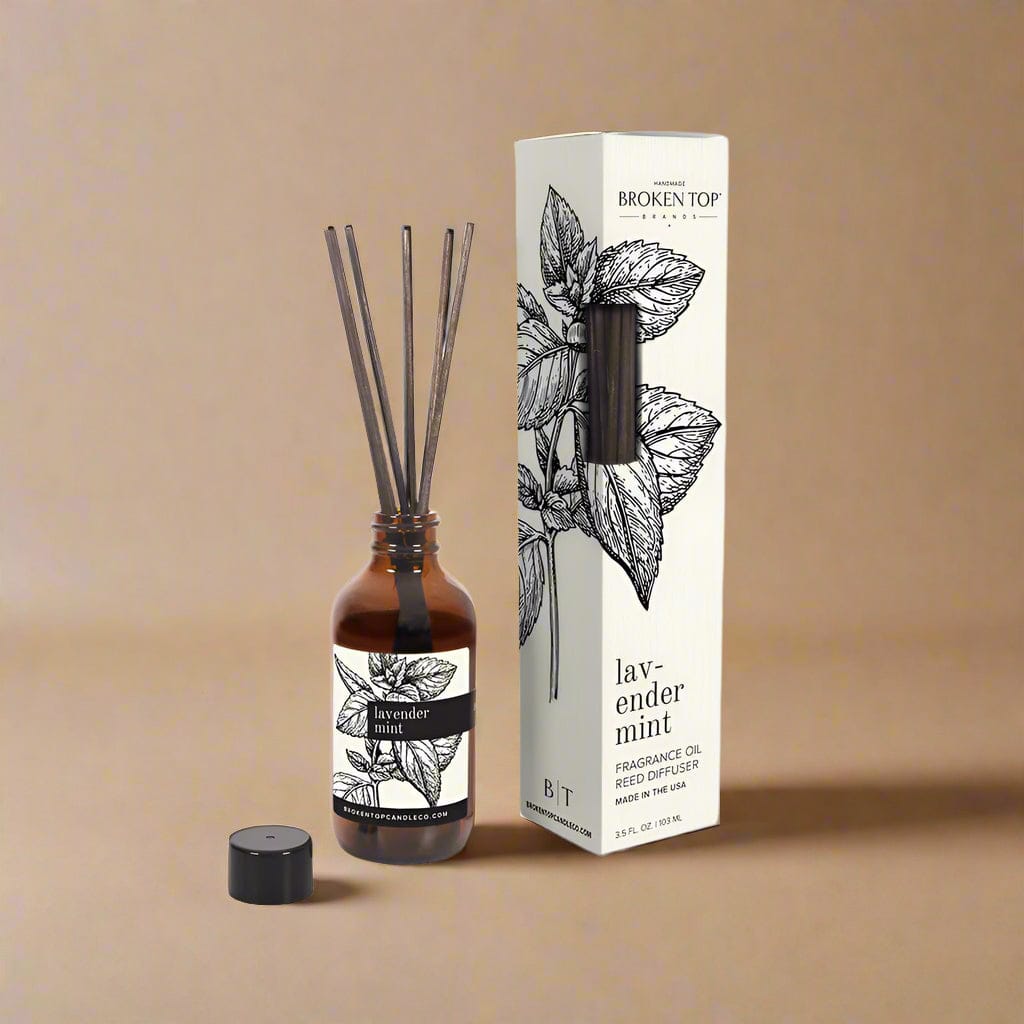 Lavender Mint Reed Diffuser - My American Goods