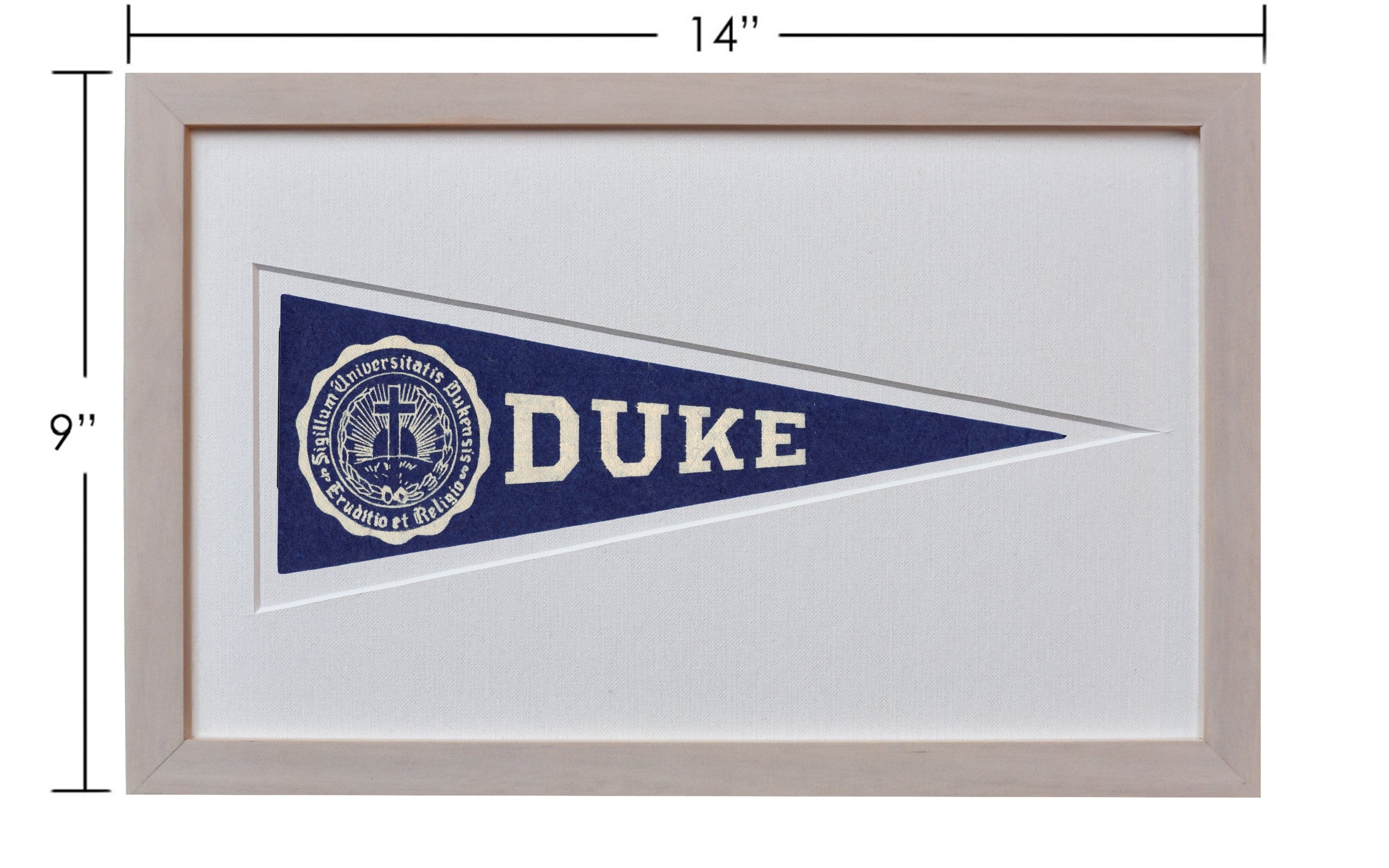 Americana Memories Vintage Duke University Hormel Pennant