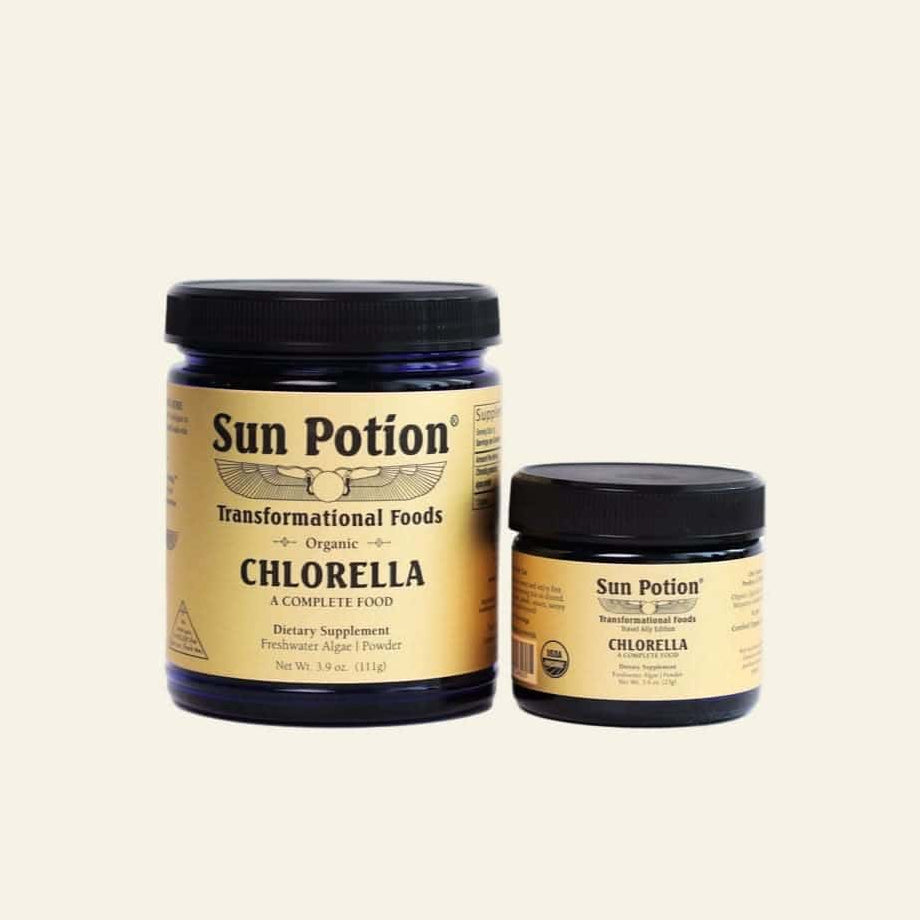 Sun Potion Adaptogen 23 grams Chlorella (Organic) - Travel Ally Edition