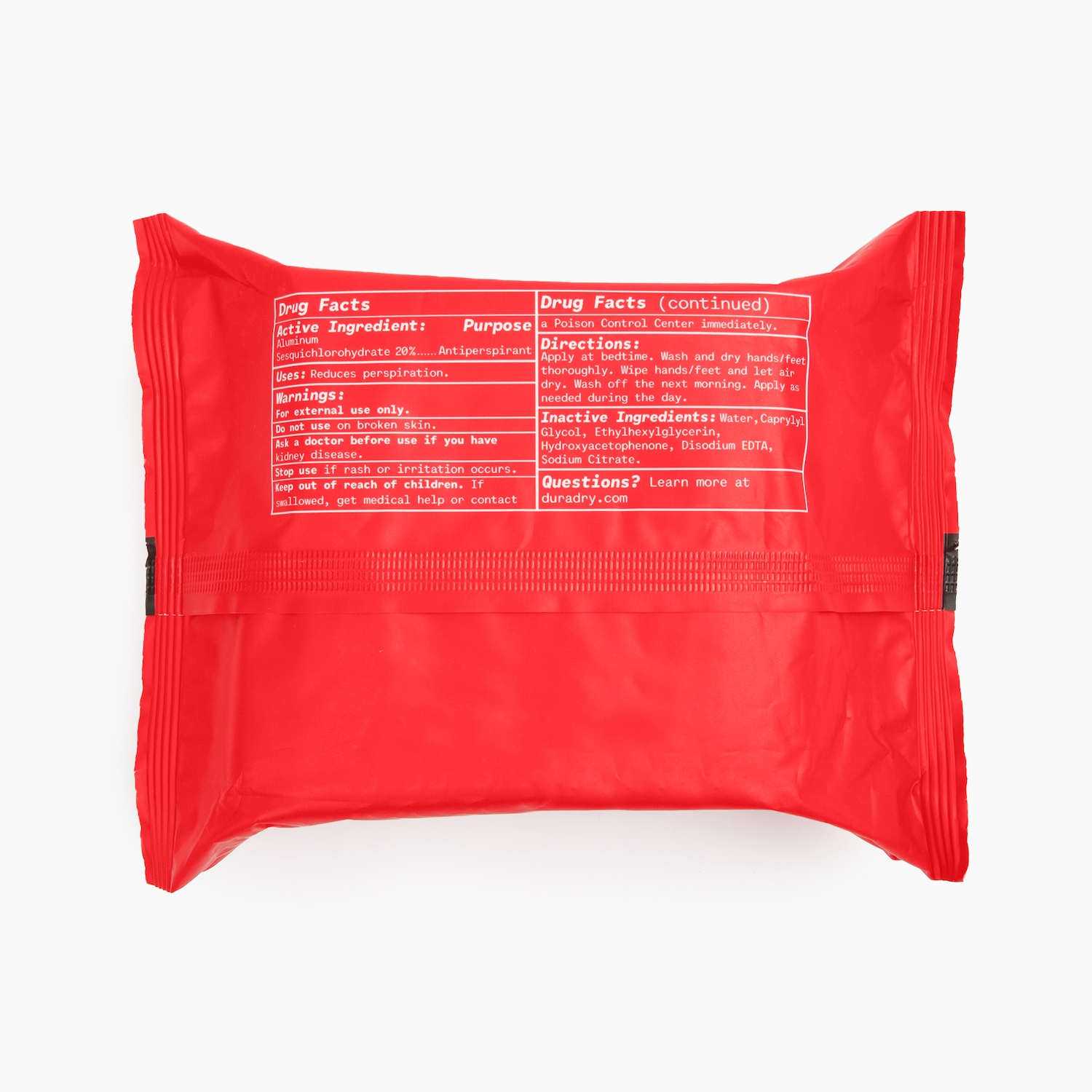 Whole Body Antiperspirant Wipes - My American Goods