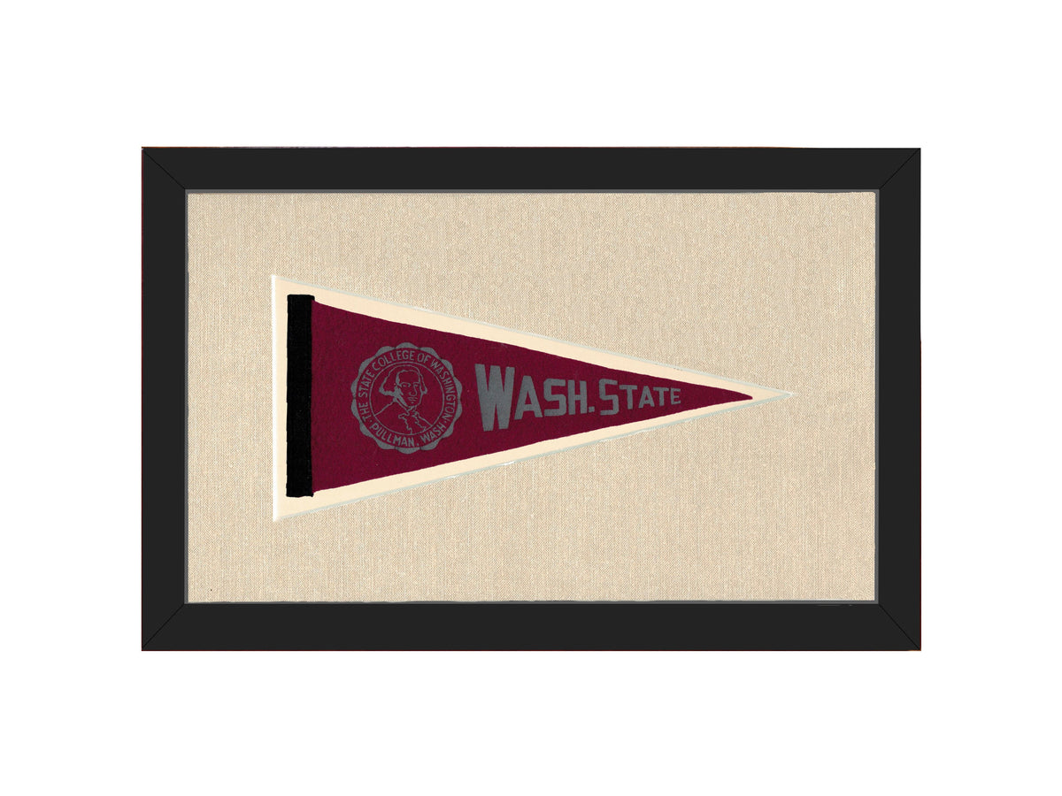 Vintage Washington State University Pennant