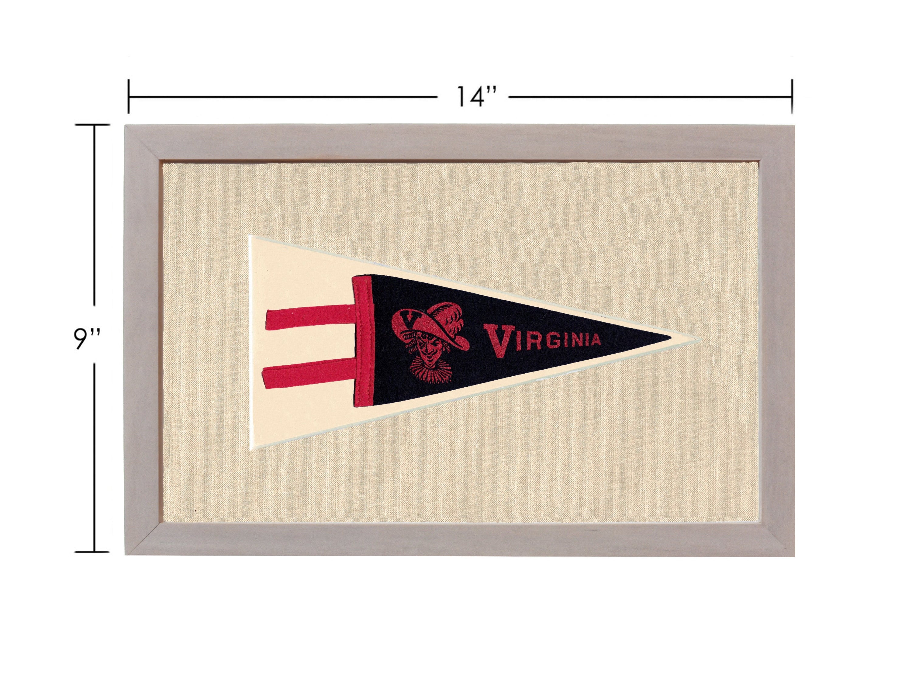 Vintage University of Virginia Pennant
