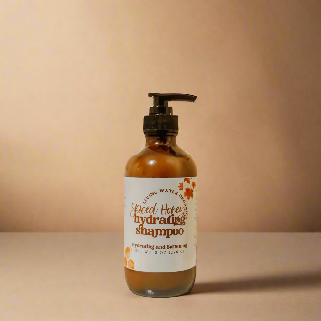 Spiced Honey Hydrating Shampoo with Organic Honey - My American Goods