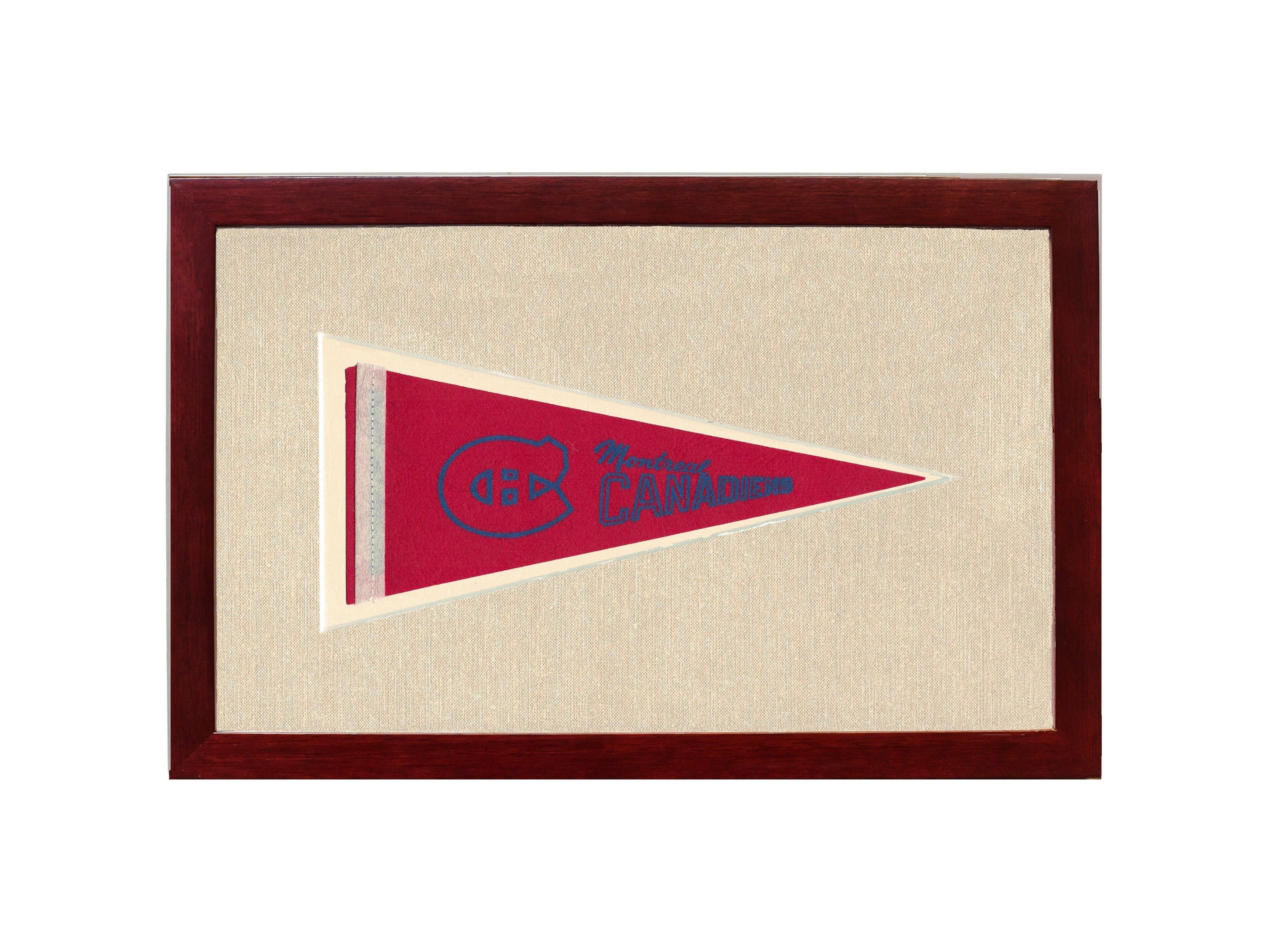Americana Memories Vintage Pennants and Memorabilia Vintage Montreal Canadiens Pennant