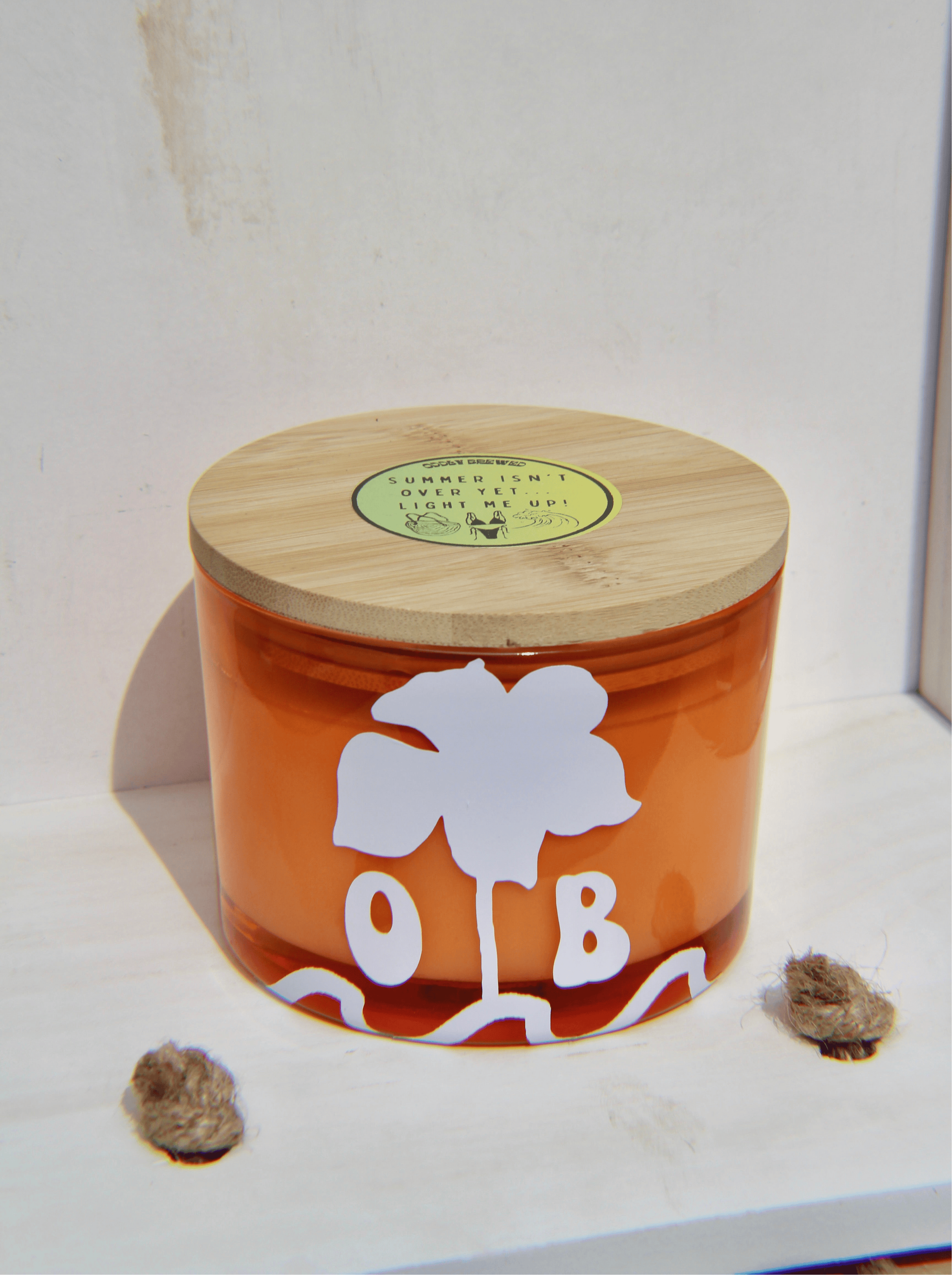 Oddly Brewed Soy candle Tropical Melon Soy Candle (X-Large)