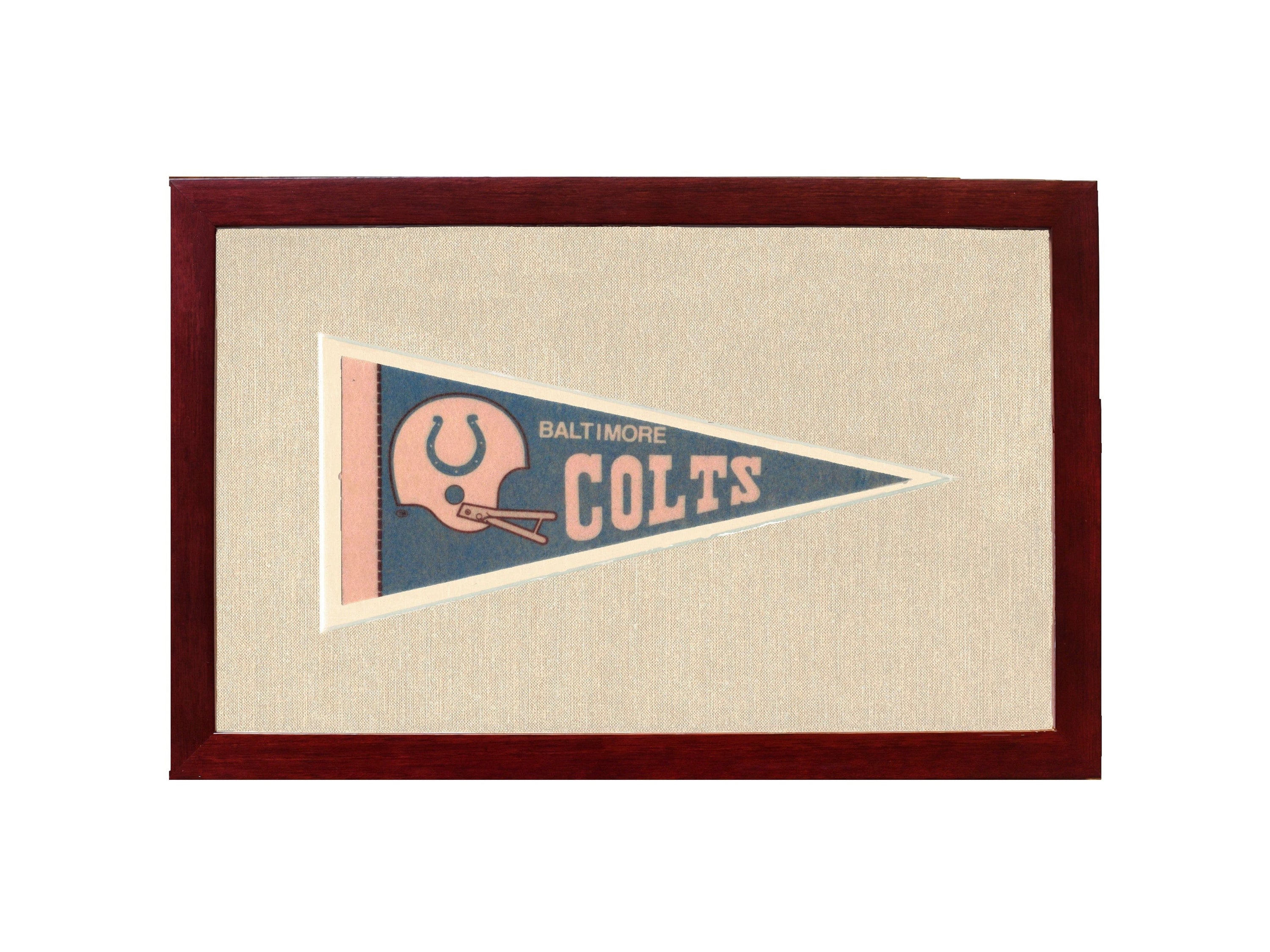 Americana Memories Vintage Pennants and Memorabilia Vintage Baltimore Colts Pennant
