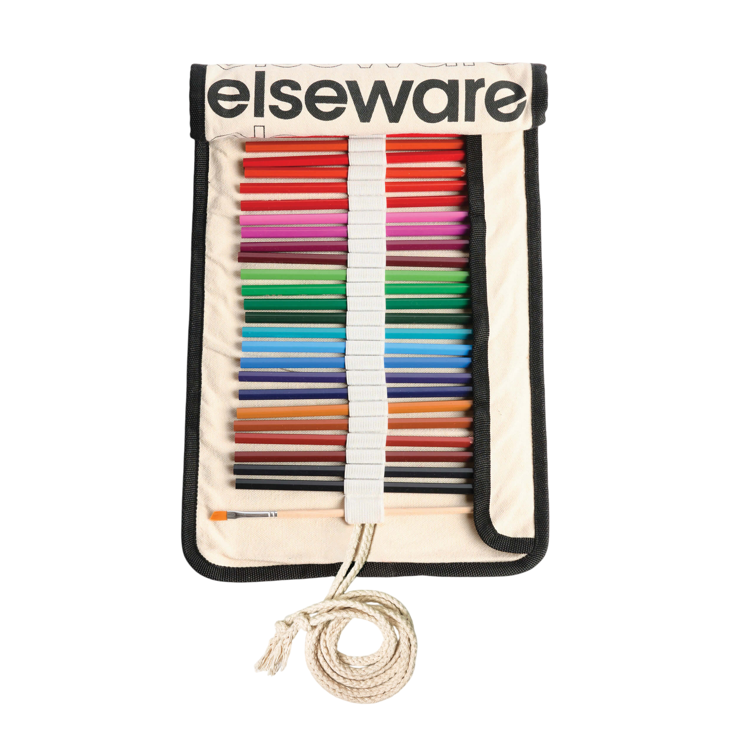 Watercolor Pencils – 36 Colors – Canvas Rollup – Eco-Friendly