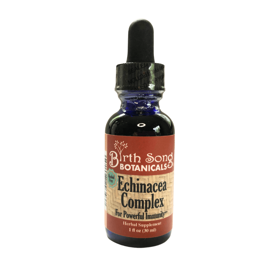Birth Song Botanicals Co. Tinctures Echinacea Complex Herbal Tincture Liquid Echinacea Root Extract