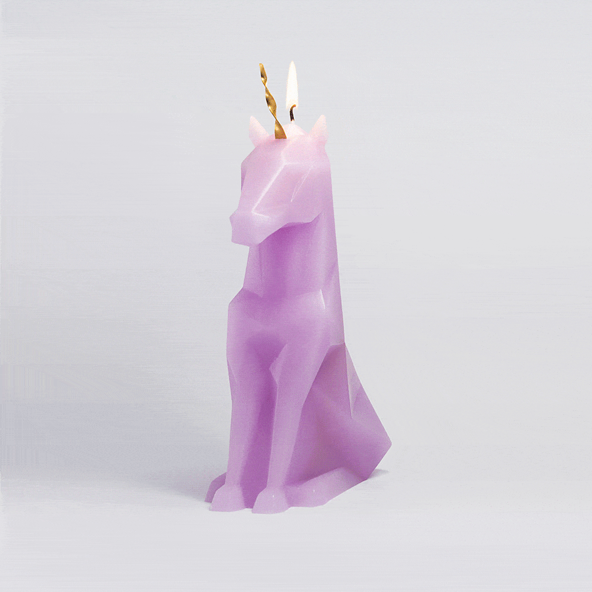54Celsius PyroPet Einar (Unicorn) PyroPet Einar Unicorn Candle - Lilac