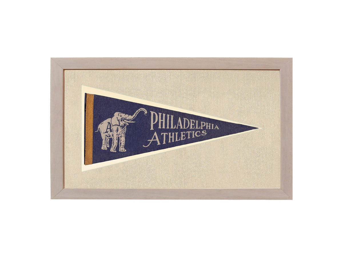 Vintage Philadelphia Athletics Pennant