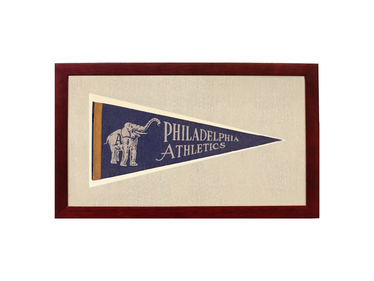 Vintage Philadelphia Athletics Pennant