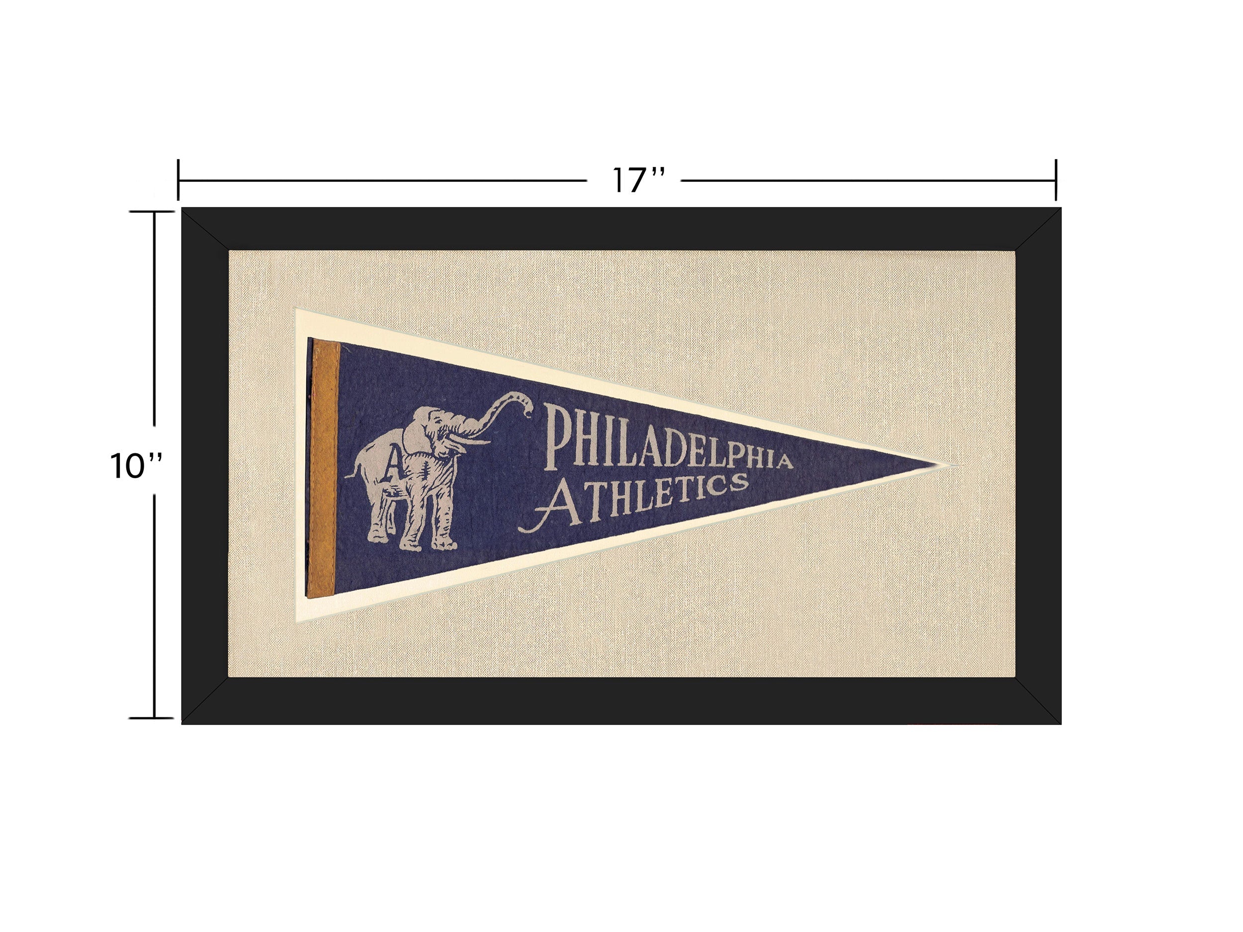 Vintage Philadelphia Athletics Pennant