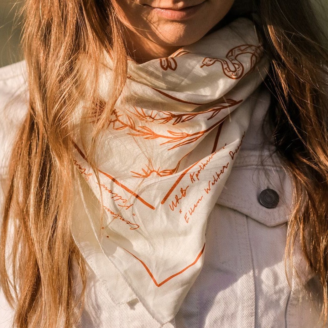 URB APOTHECARY BANDANA Field Guide Collaborative Bandana
