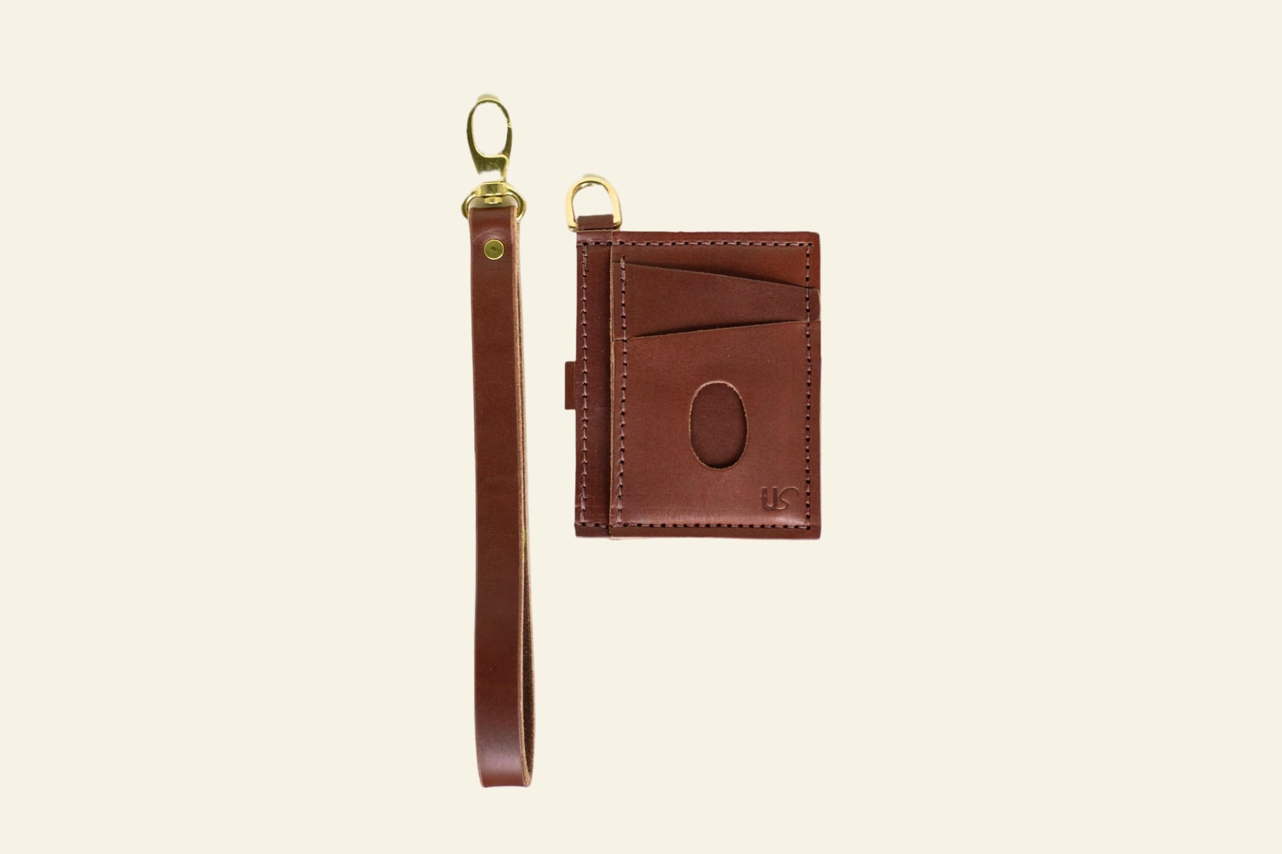 Urban Southern Wallets Medium Brown Everly Wristlet Wallet