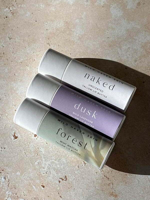 TALLOW LIP BUTTER / hydrating lip repair - My American Goods