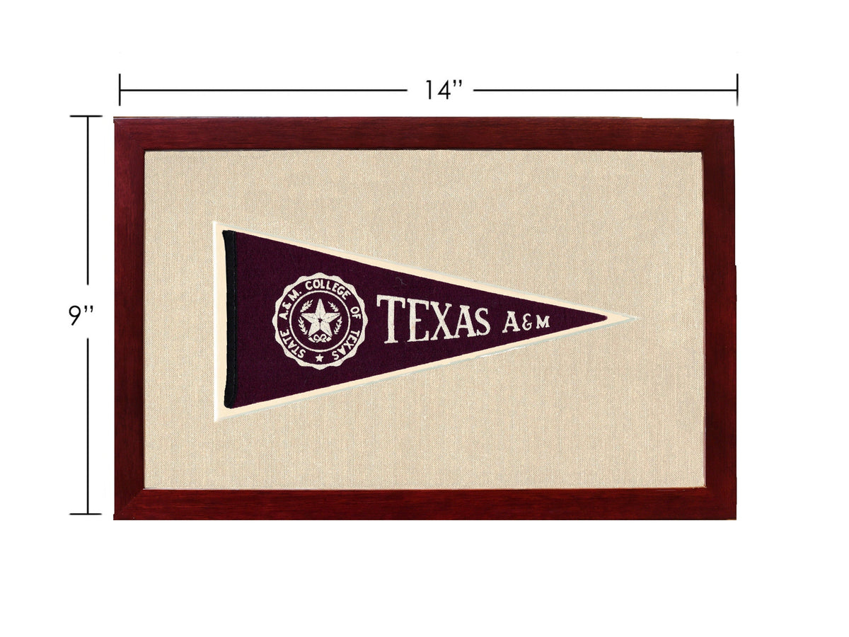 Americana Memories Vintage Pennants and Memorabilia Vintage Texas A&M Pennant