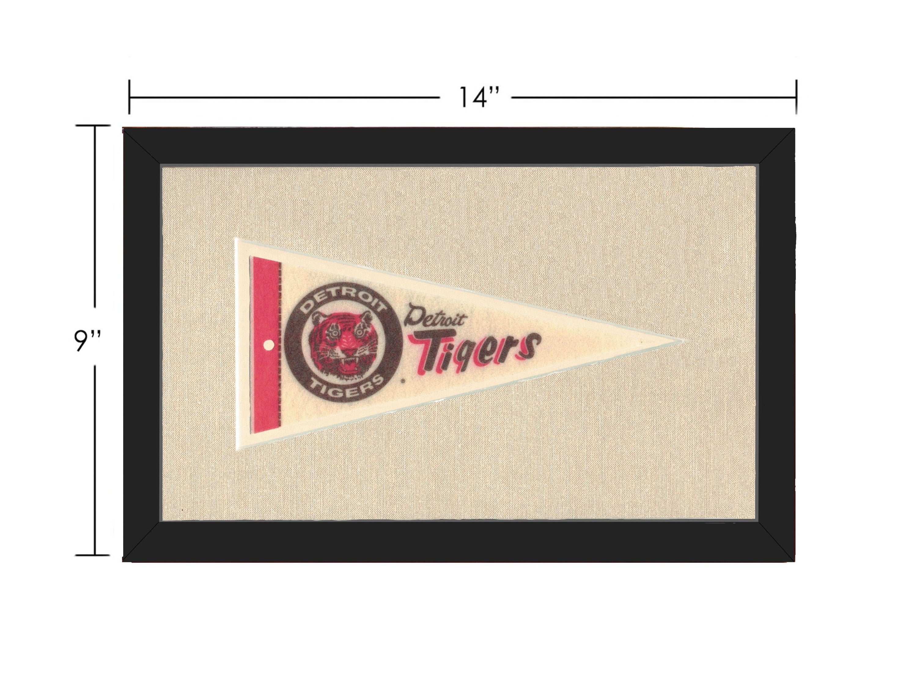 Americana Memories Vintage Pennants and Memorabilia Vintage Detroit Tigers Pennant