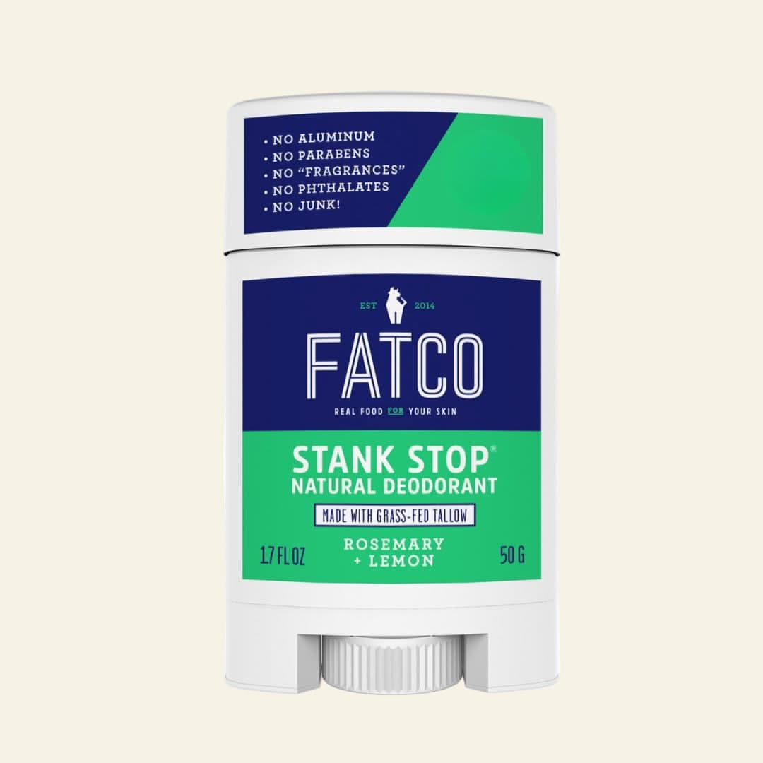 Stank Stop Deodorant Stick, Rosemary+Lemon, 1.7 Oz - My American Goods
