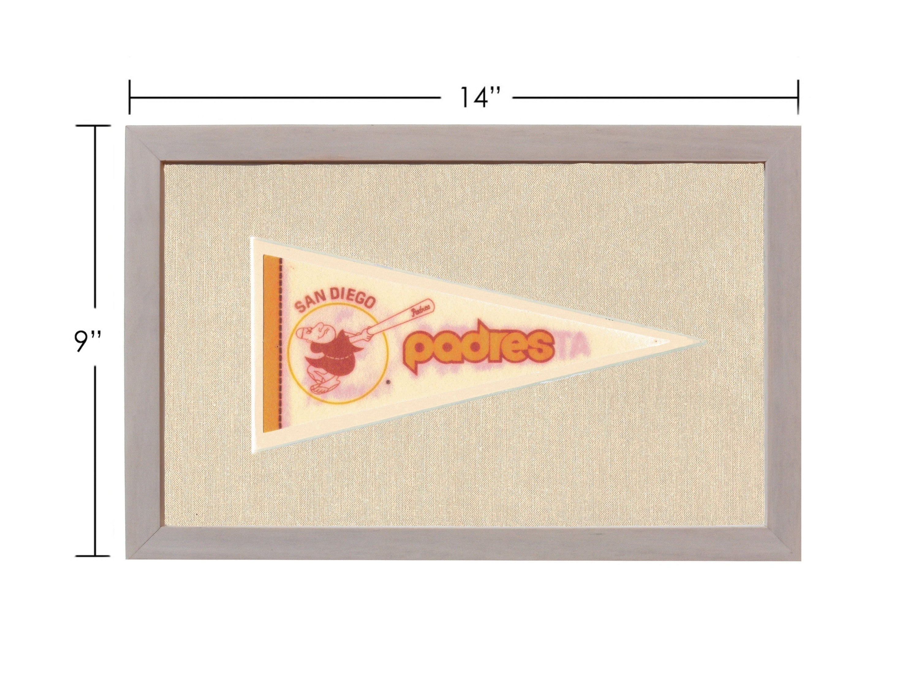 Americana Memories Vintage Pennants and Memorabilia Vintage San Diego Padres Pennant