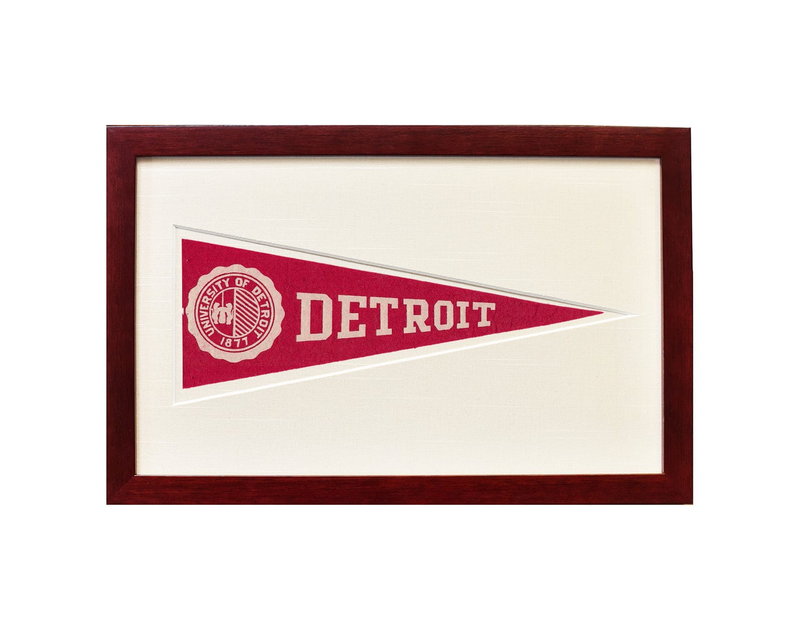 Vintage Detroit University Hormel Pennant - My American Goods