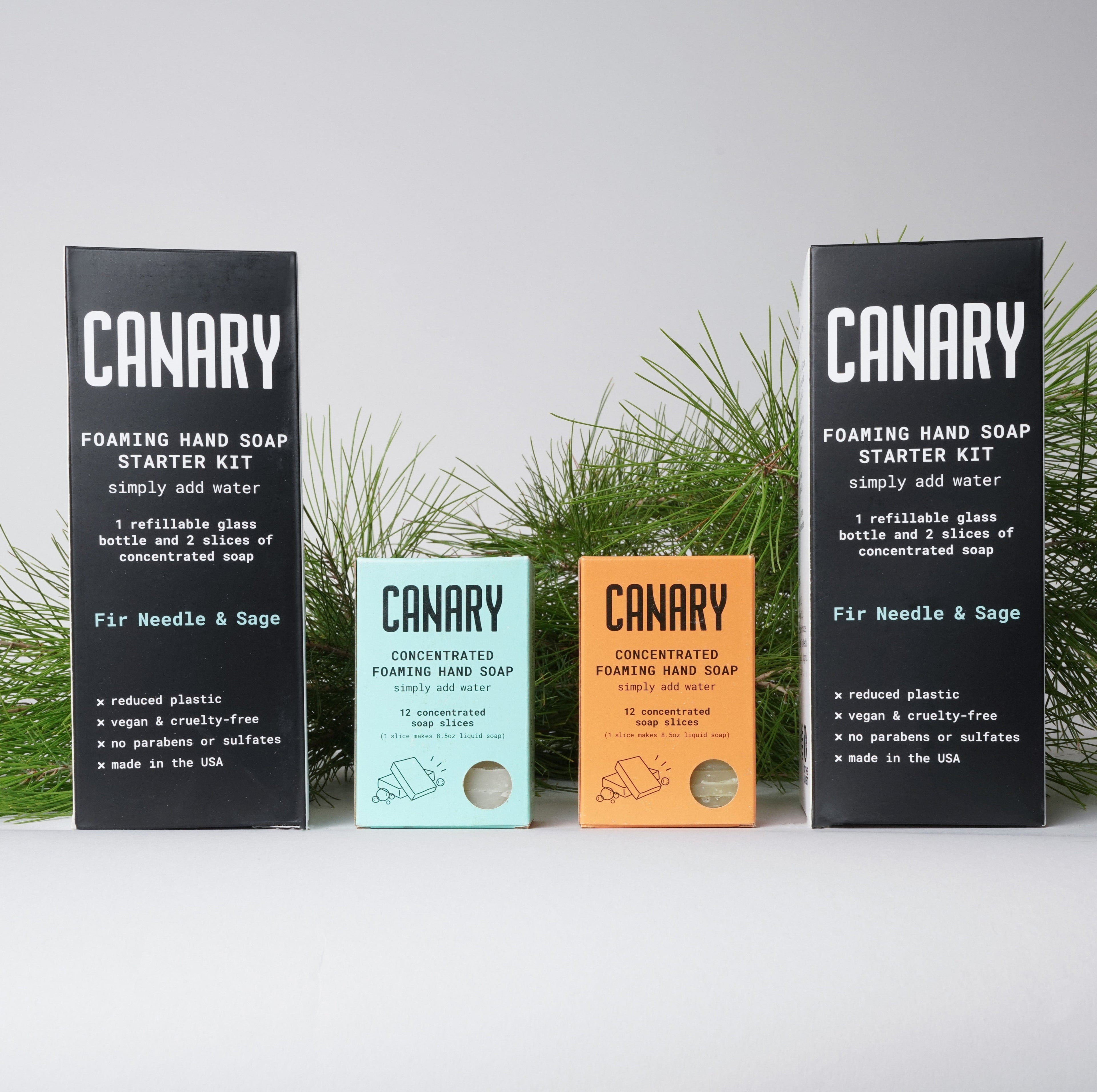 Canary Hand Soap Concentrated Foaming Hand Soap Bundle