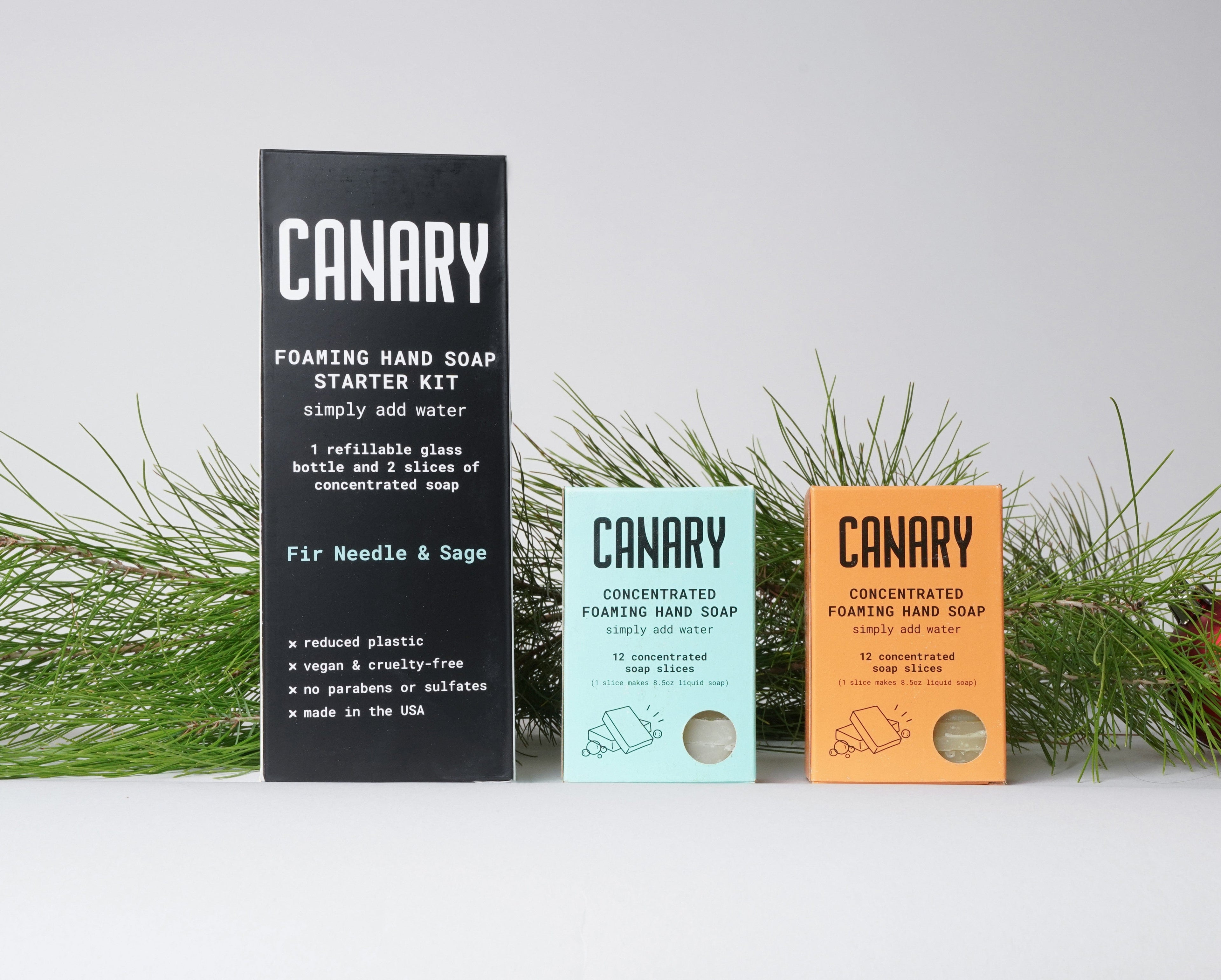 Canary Hand Soap Concentrated Foaming Hand Soap Bundle