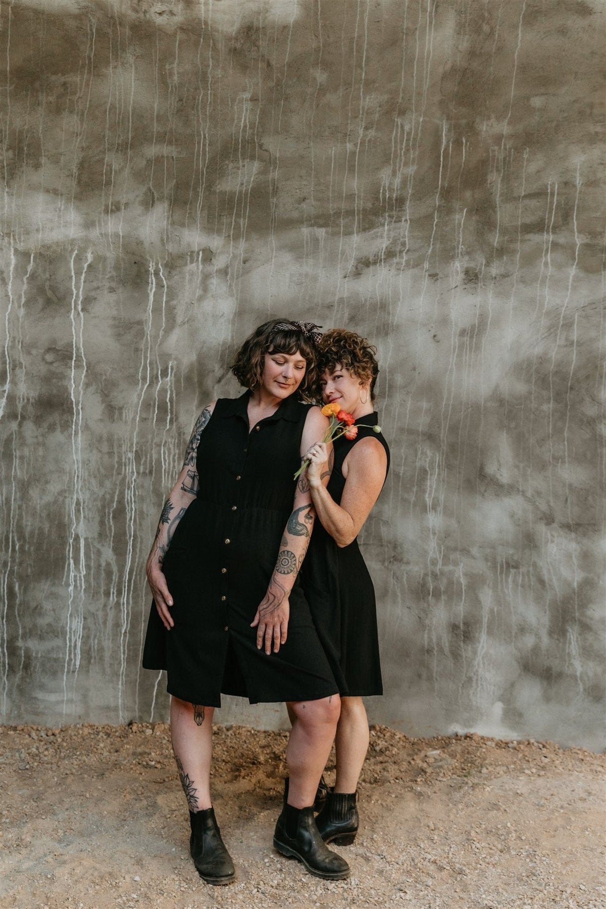 Field Day SS20 Mona Dress in Black Linen