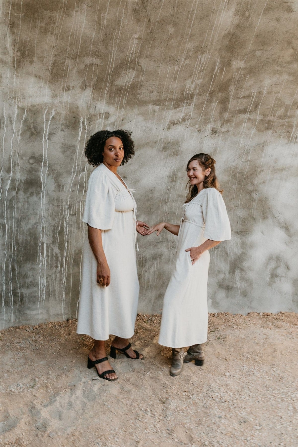 Field Day Dress Tyrah Dress in Oat Linen
