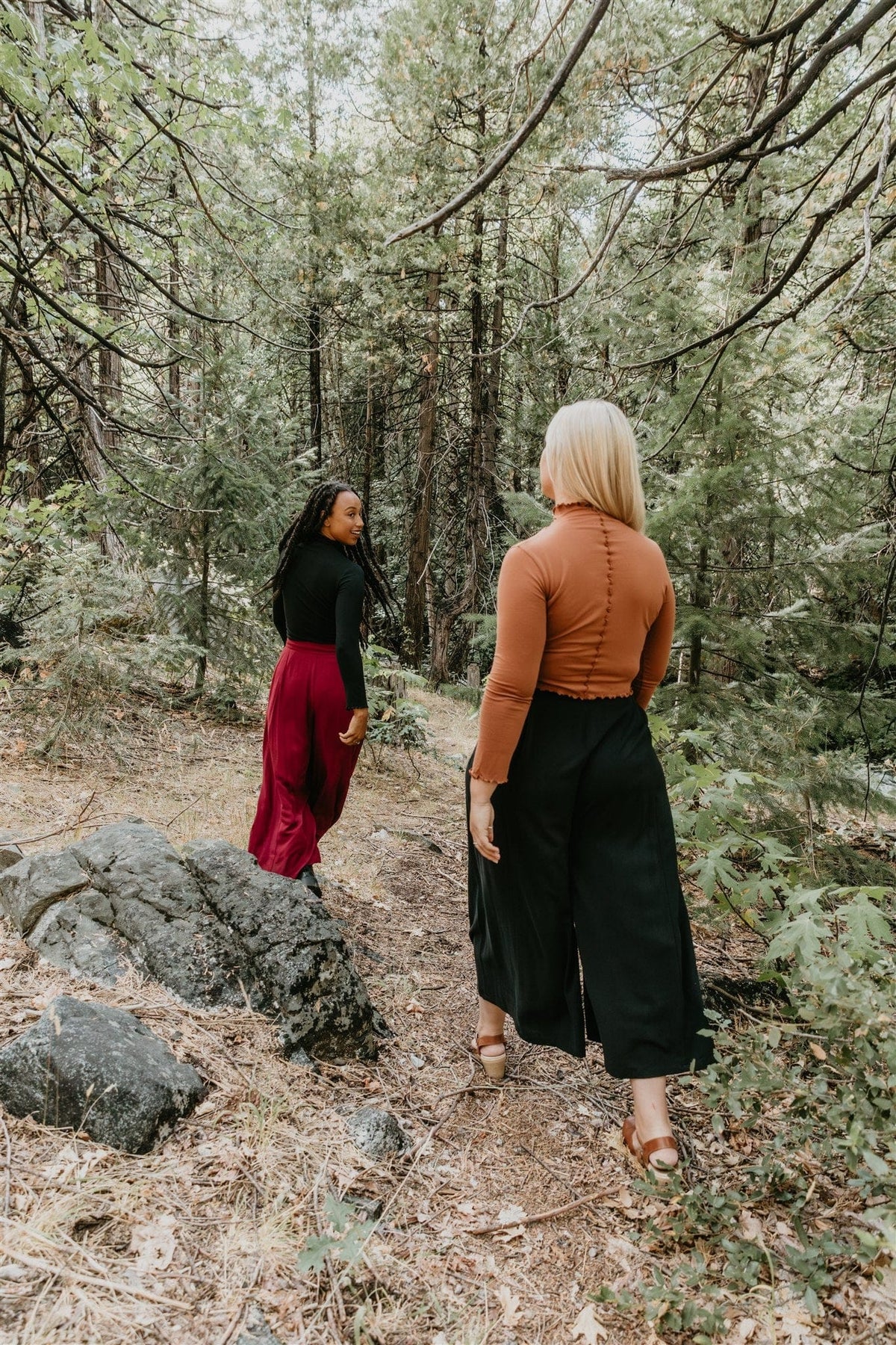 Field Day Pants Rue Pants in Black Linen