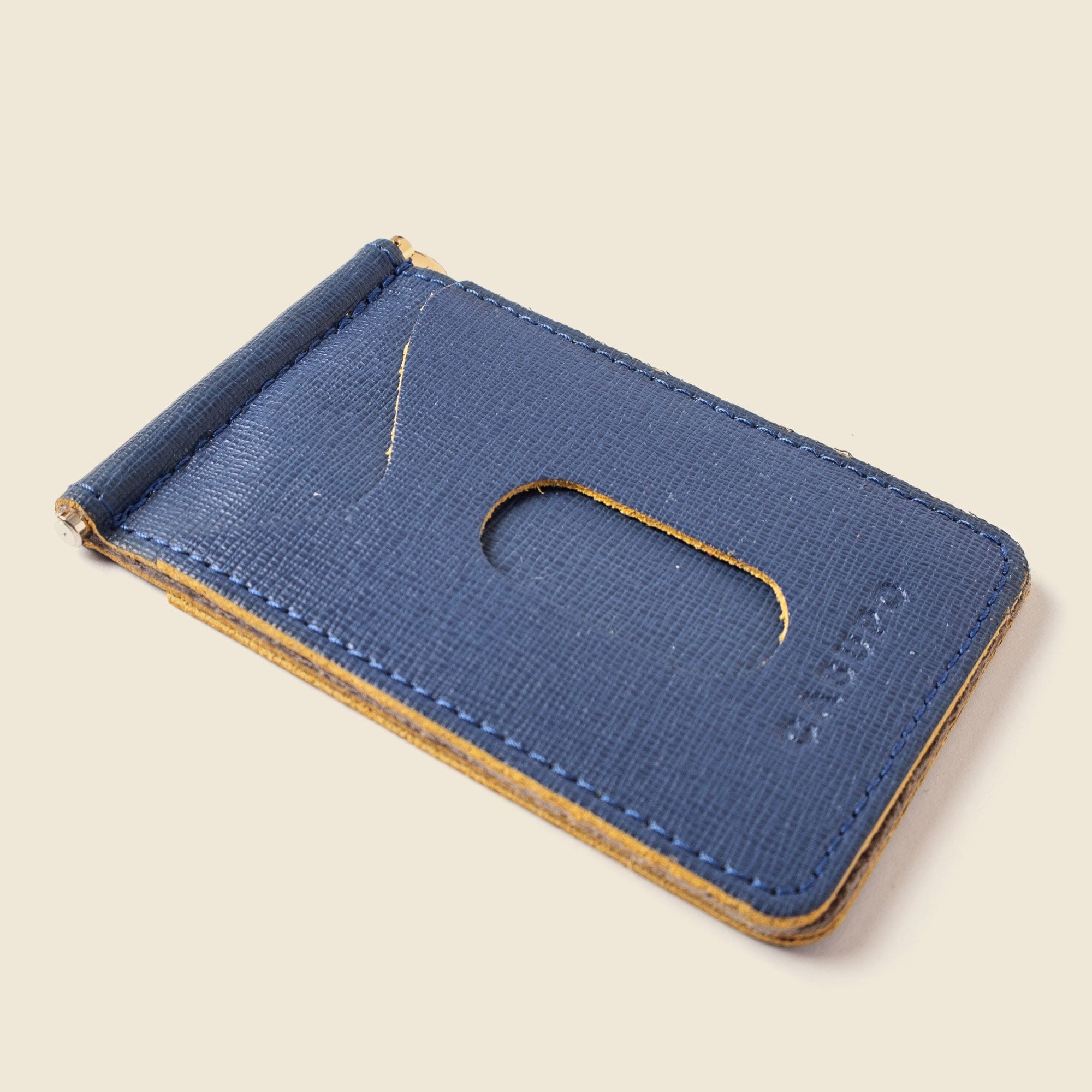 CASUPO Money Clip Wallet Money Clip Wallet - Blue / Yellow
