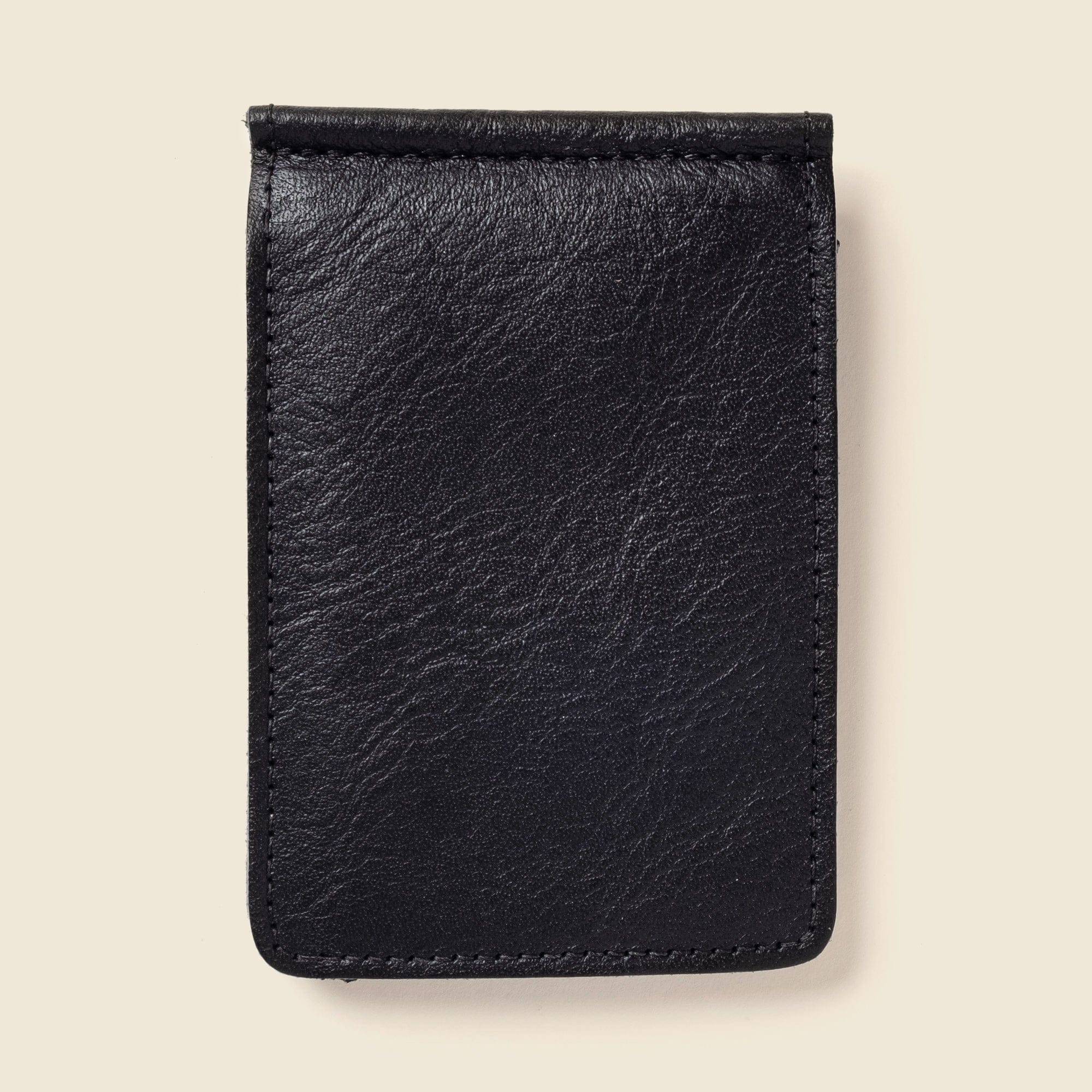 CASUPO Money Clip Wallet Bifold Money Clip Wallet - Black