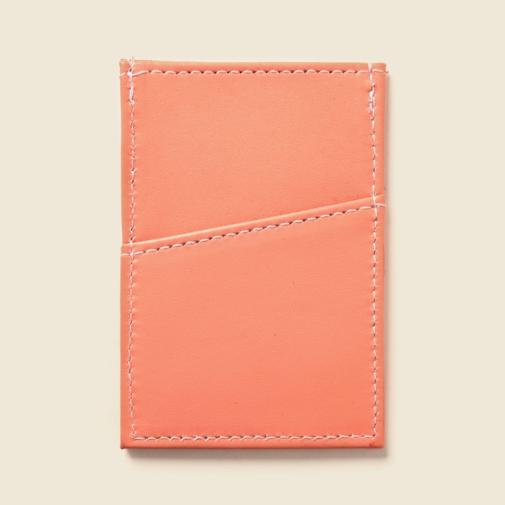 CASUPO Slim Card Holder Minimalist Wallet With RFID Protection - Pink
