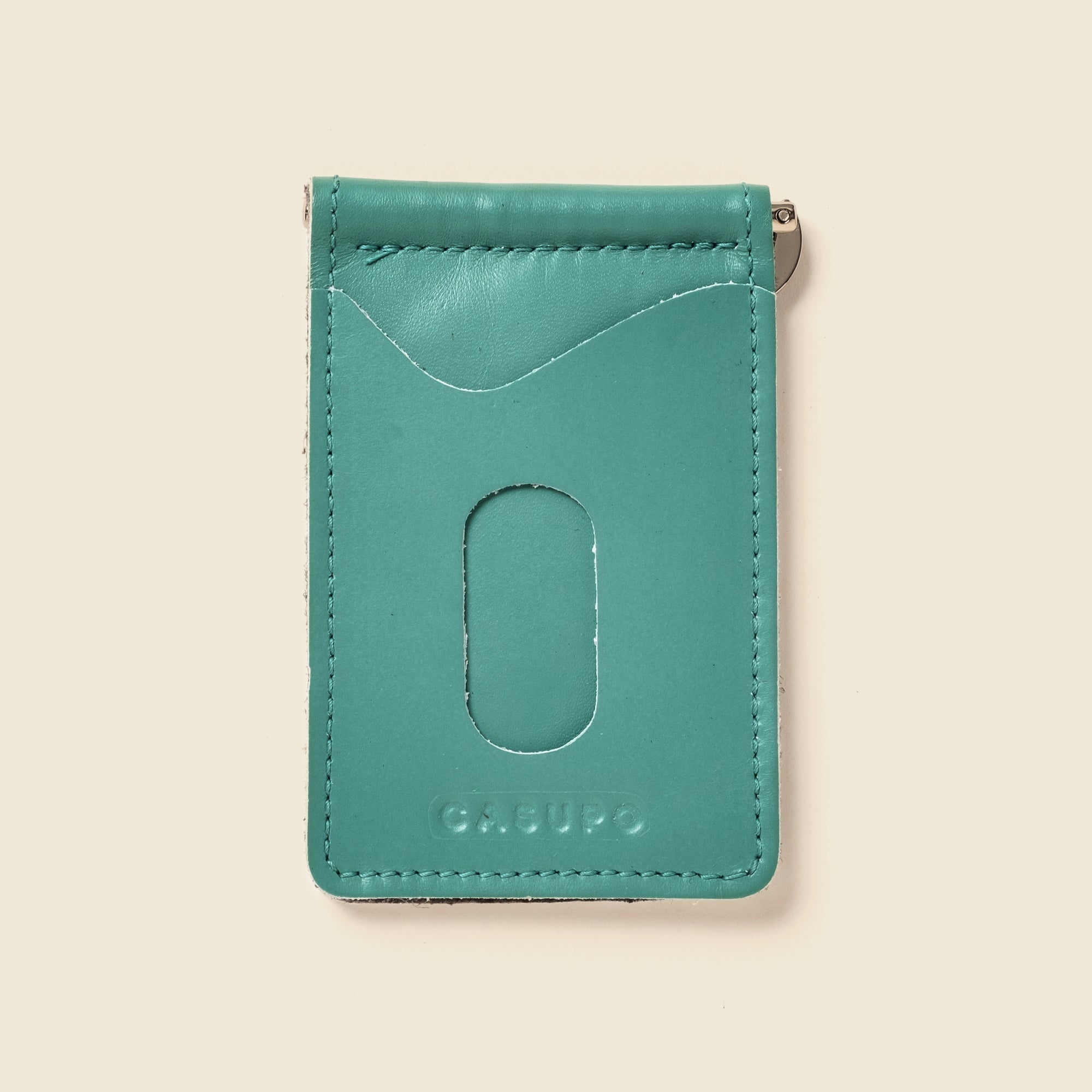 CASUPO Money Clip Wallet Money Clip Wallet - Teal