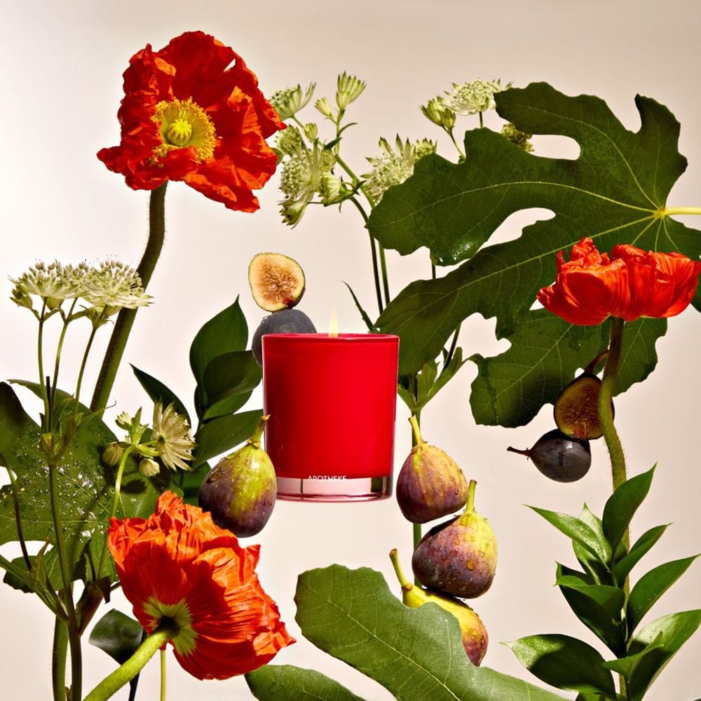 APOTHEKE Petite Candles Fig and Olive Leaf Petite Candle