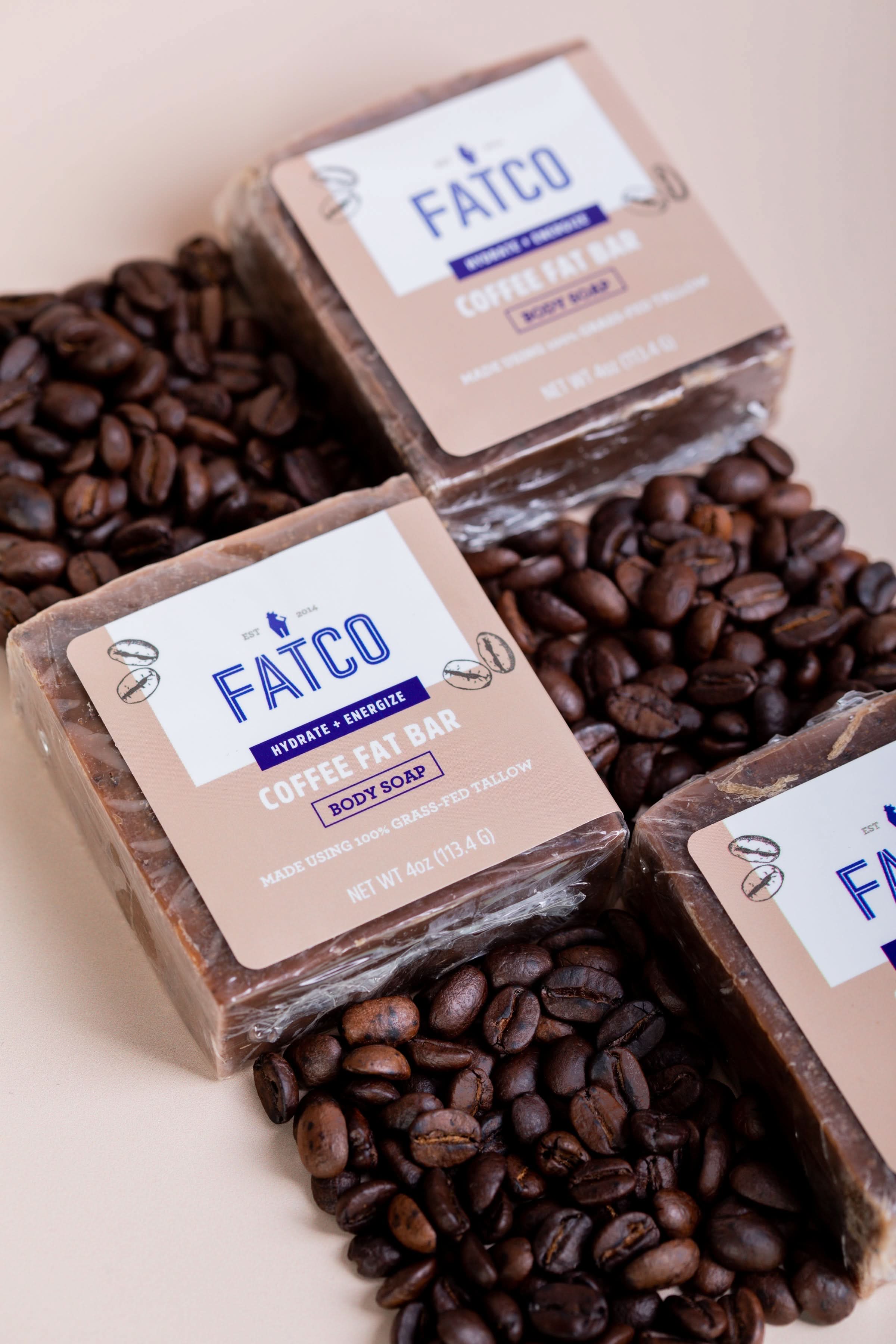Coffee Fat Bar, 4 Oz - My American Goods